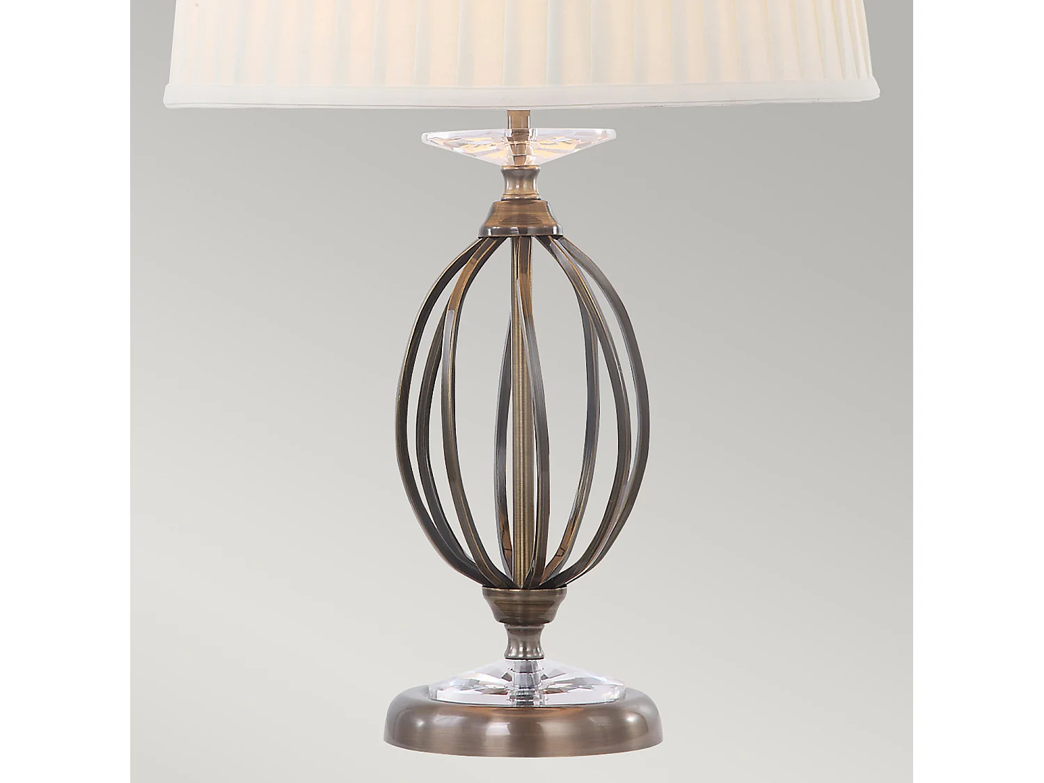 Elstead Aegean 1 ljus Bordslampa Åldrad mässing, E27