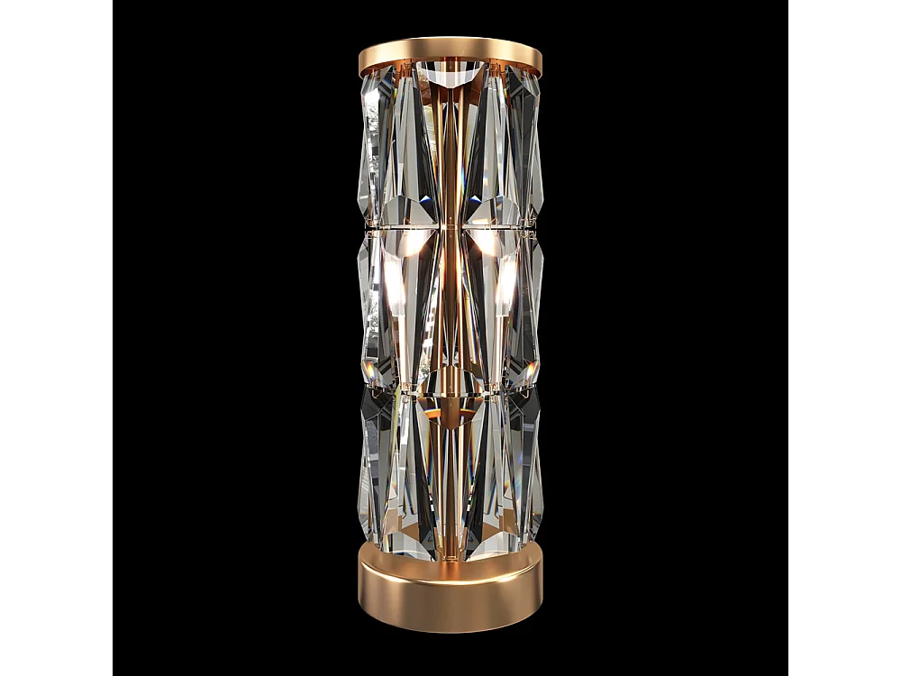 Maytoni Puntes Moderne Glastischlampe Gold