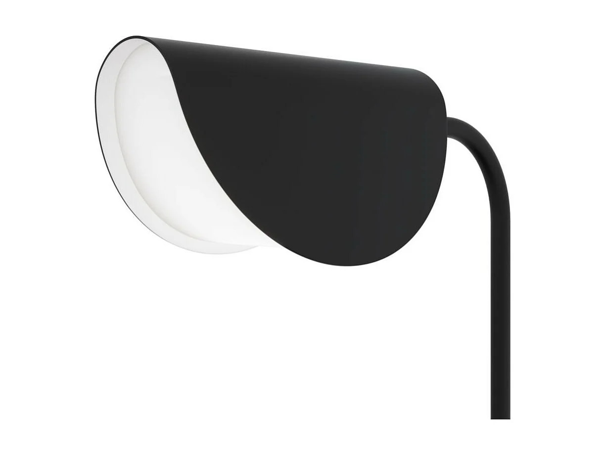Maytoni Mollis Moderne Tischlampe Schwarz, Acrylschirm