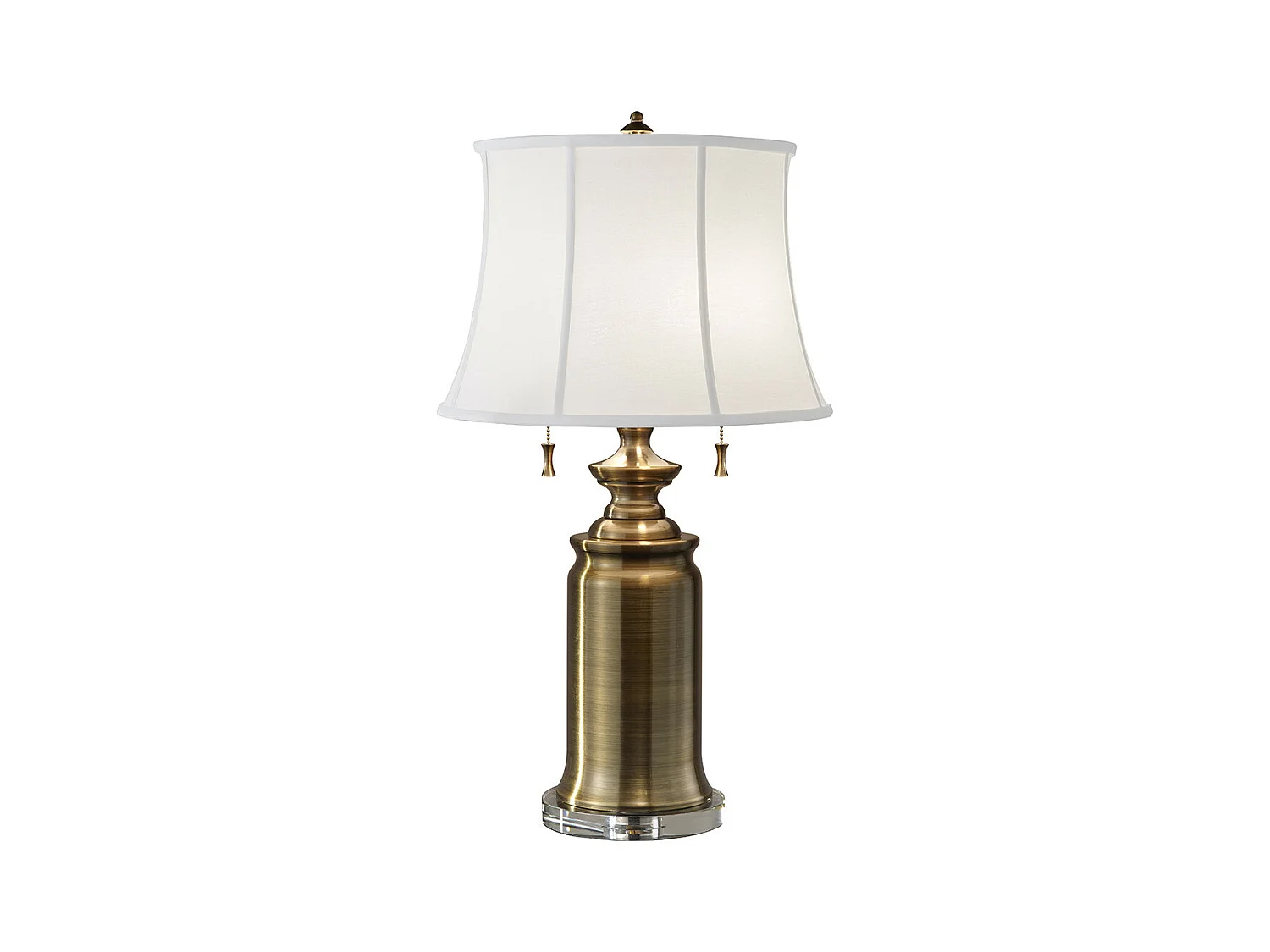 Elstead Stateroom Lampe de table à 2 lampes en laiton, E27