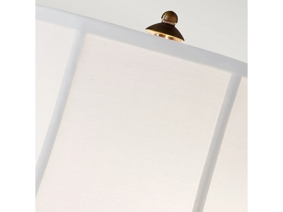 Elstead Stateroom - Lampada da tavolo a 2 luci in ottone, E27