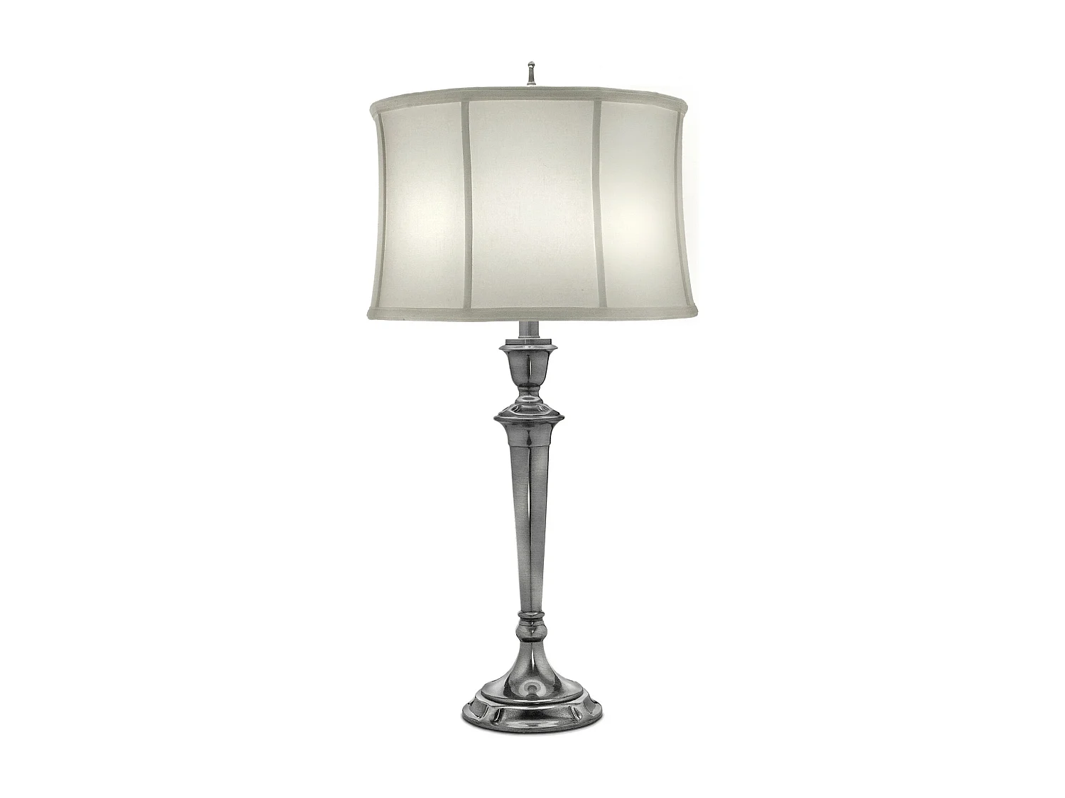 Elstead Syracuse - 1 Leuchttischlampe Antik Nickel, E27