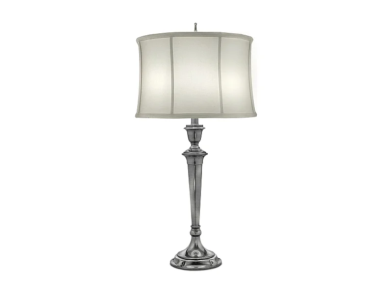 Elstead Syracuse - 1 Leuchttischlampe Antik Nickel, E27