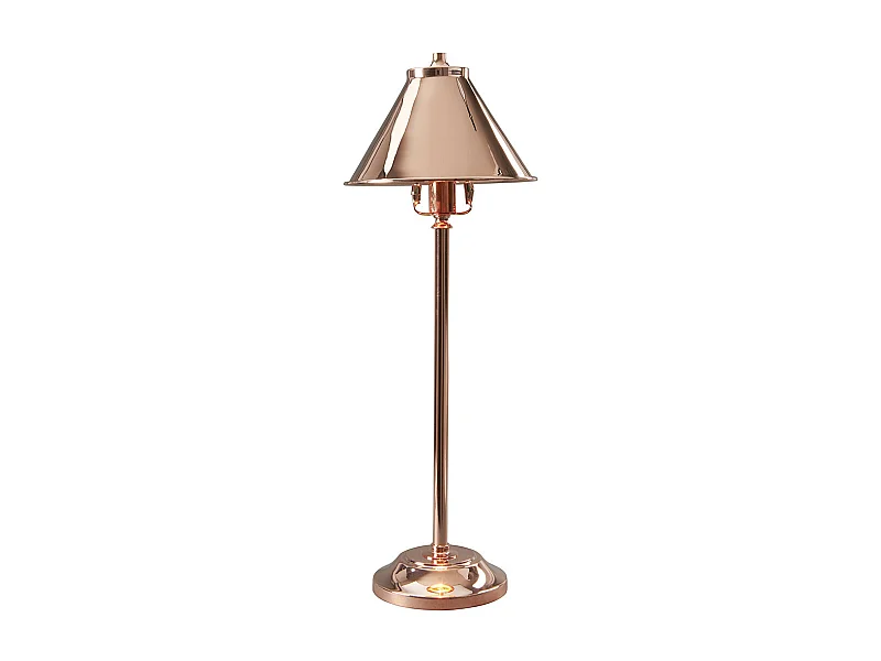 Elstead Provence 1 ljus bordslampa polerad koppar, E14