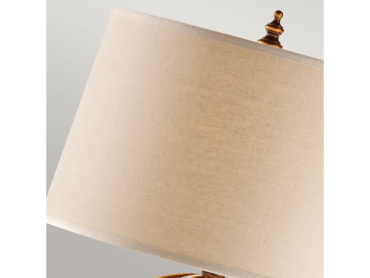 Elstead Spencer - 1 Leuchttischlampe Firenze Gold, E27