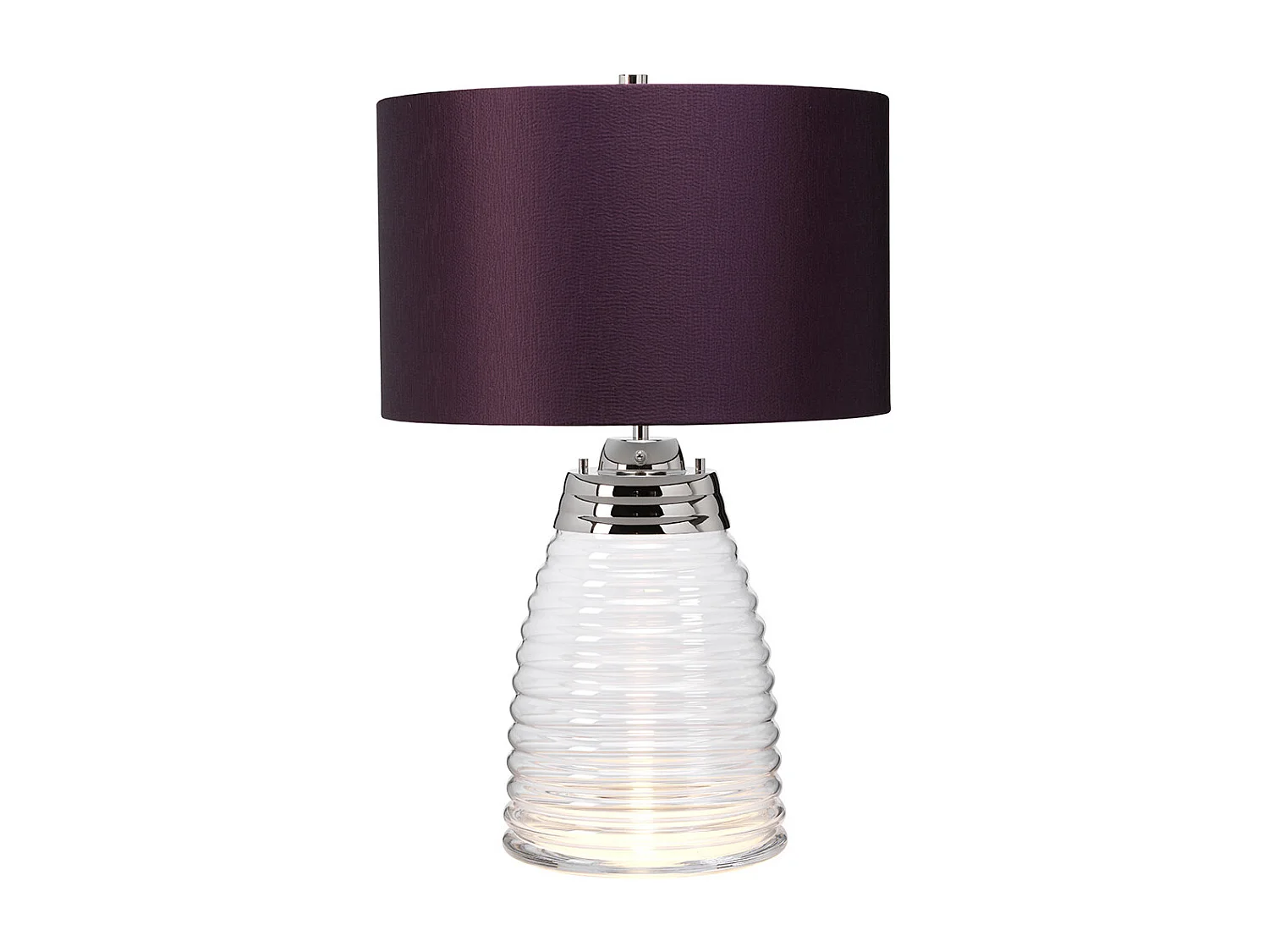 Milne Lampe de table Nickel poli