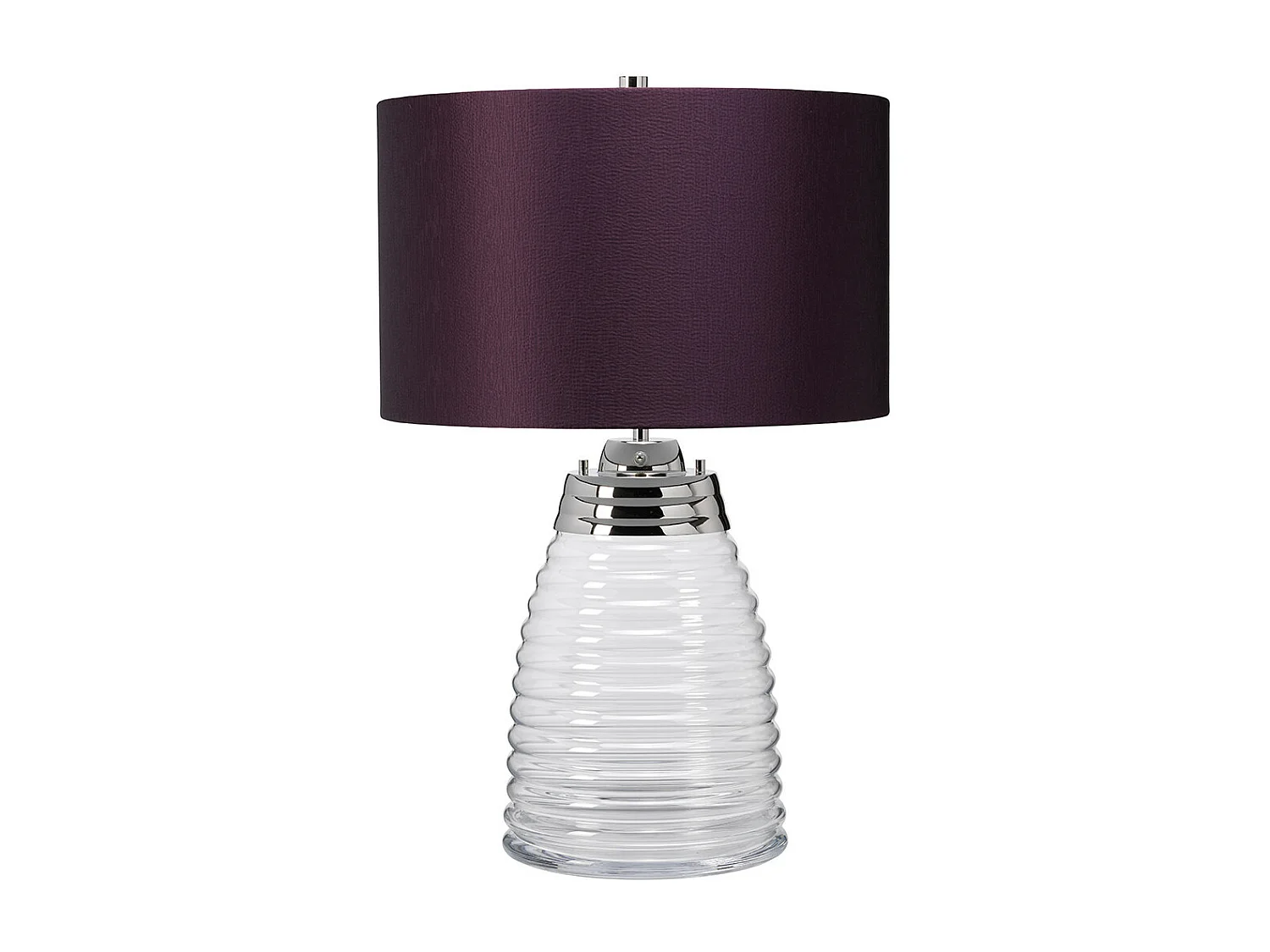 Milne Lampe de table Nickel poli