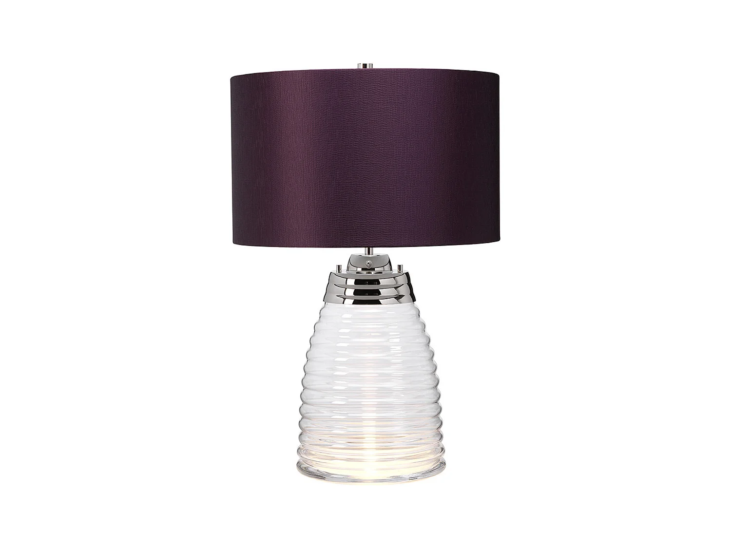 Milne Lampe de table Nickel poli