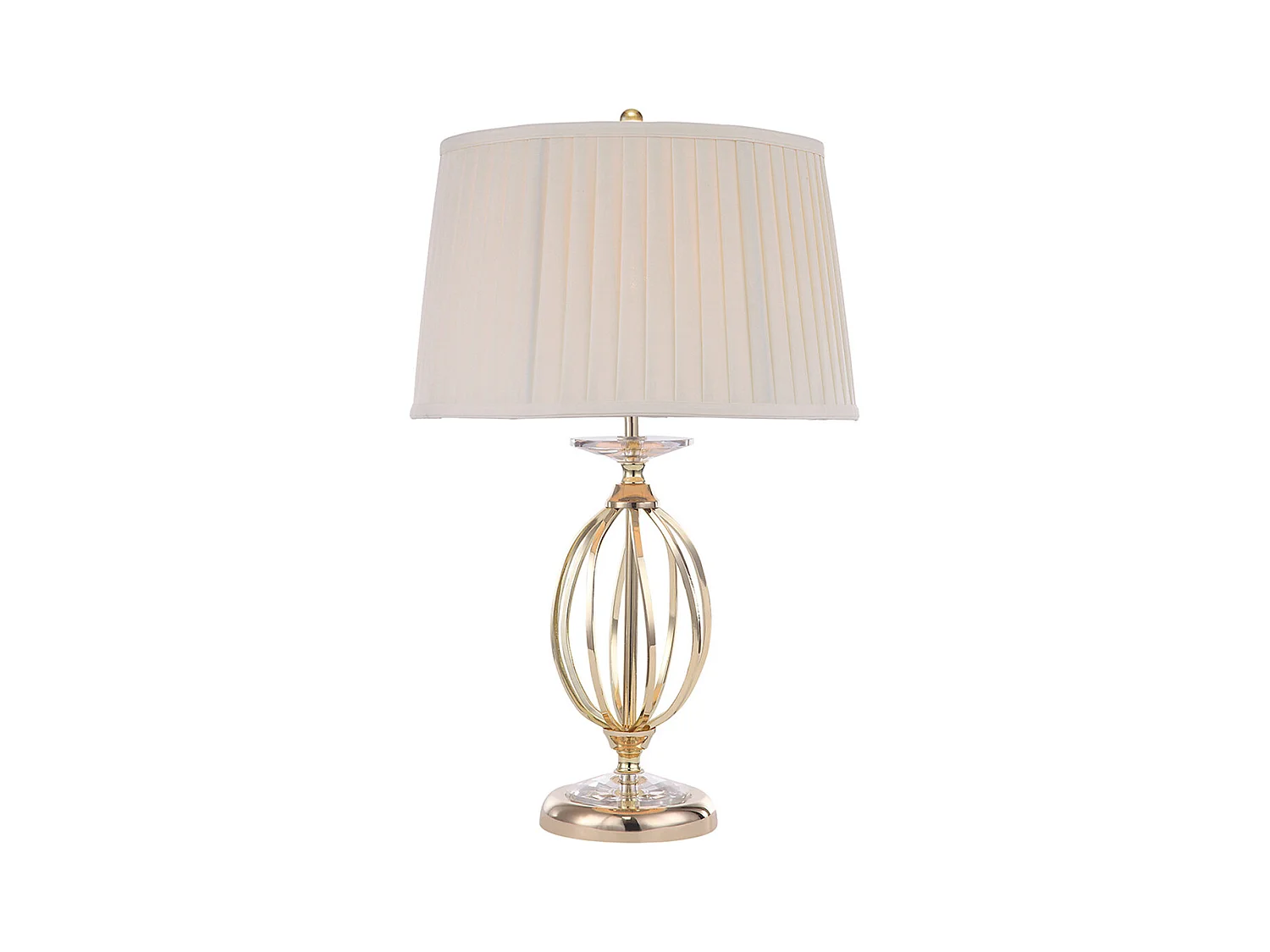 Elstead Aegean 1 ljus bordslampa polerad mässing, E27