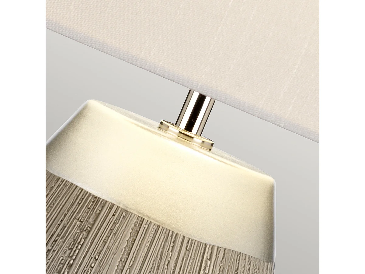 Harrow Lampada da tavolo 1 luce argento