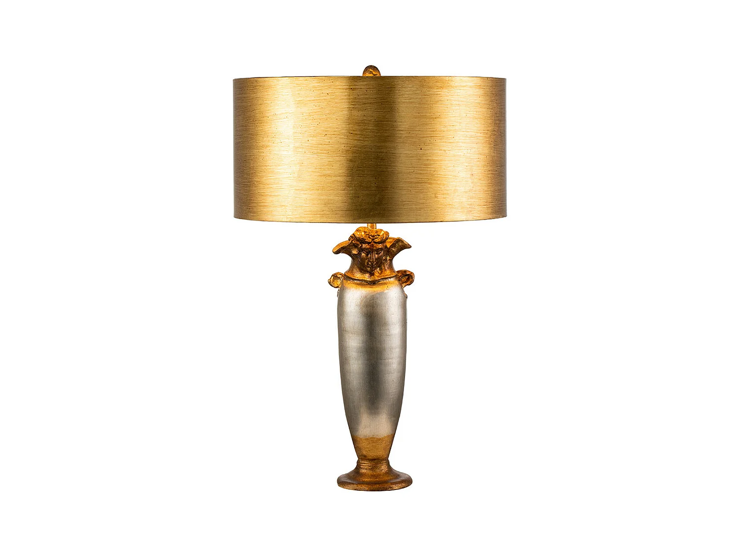 Elstead Bienville 1 ljus bordslampa guld, silver, E27