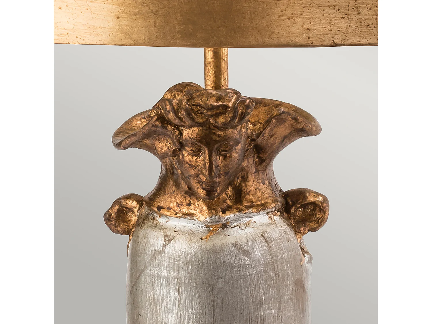 Elstead Bienville - Lampada da tavolo 1 luce Oro, Argento, E27