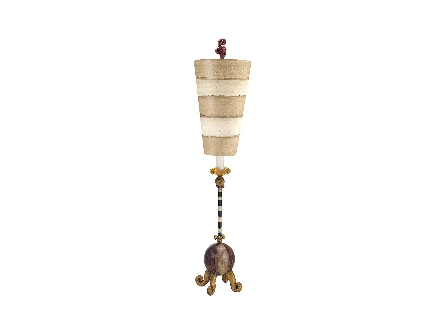 Elstead Le Cirque 1 Ljus Bordslampa Stål, E27