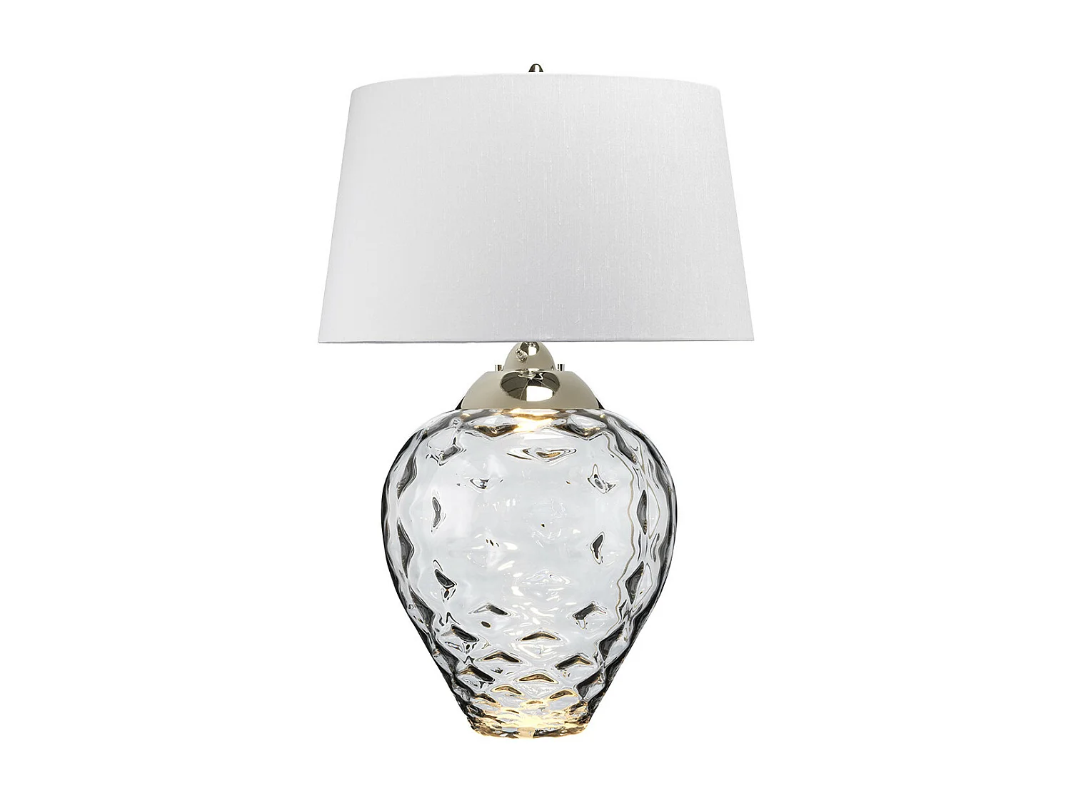 Samara Lampada da tavolo grande in vetro fumè