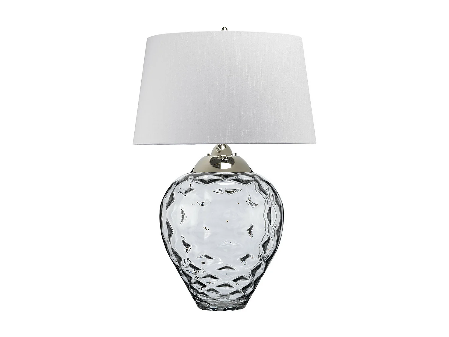 Samara Lampada da tavolo grande in vetro fumè