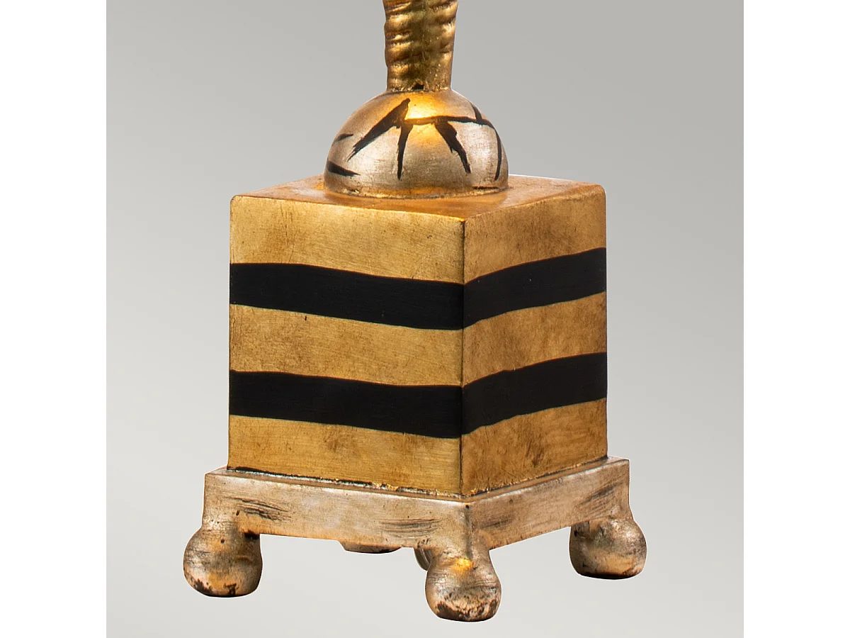 Elstead Noma Luxe - 1 Leuchttischlampe Stahl, E27