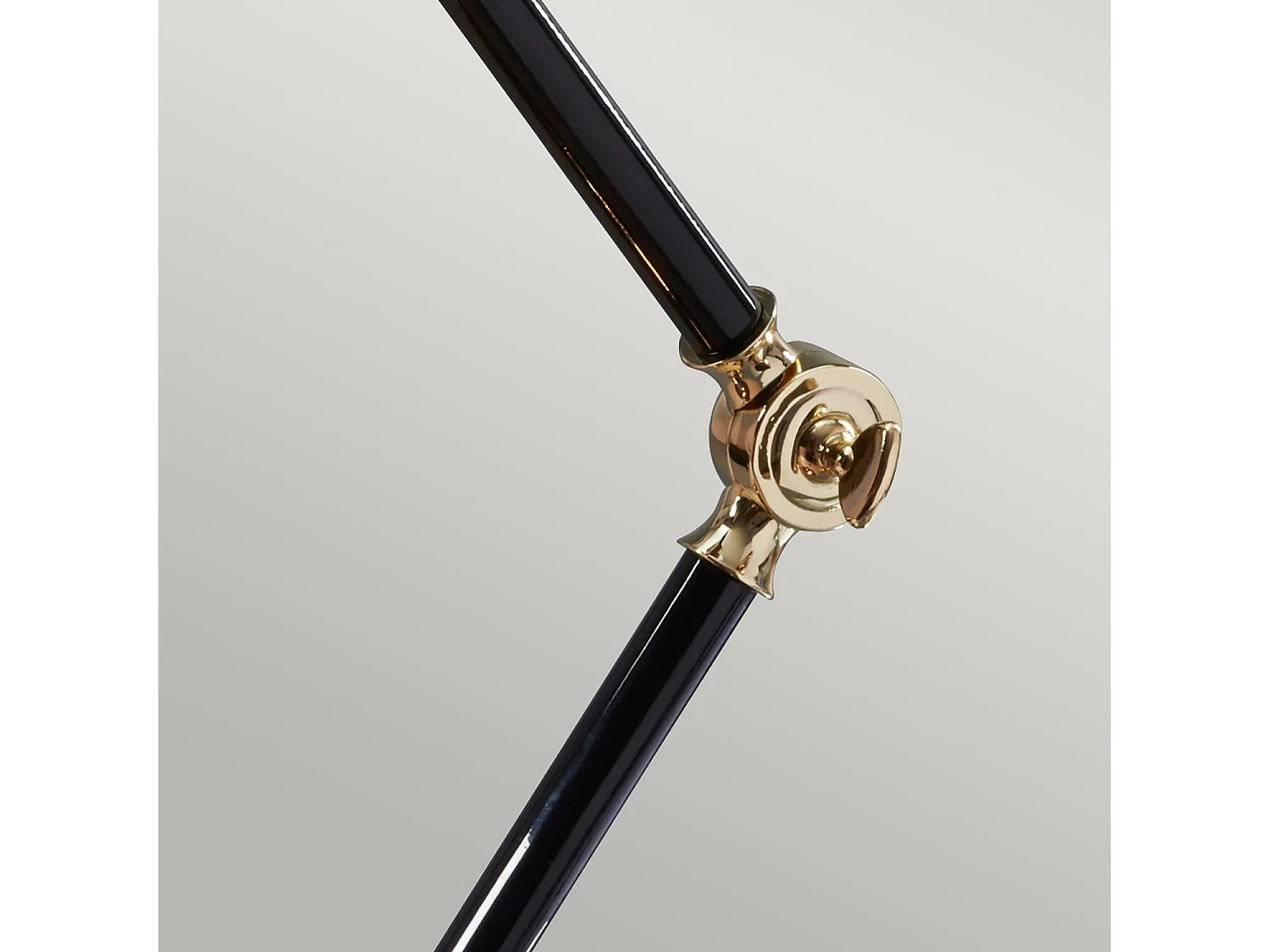 Elstead Provence Element - Lampada da tavolo a 1 luce Nero, Ottone lucido, E27