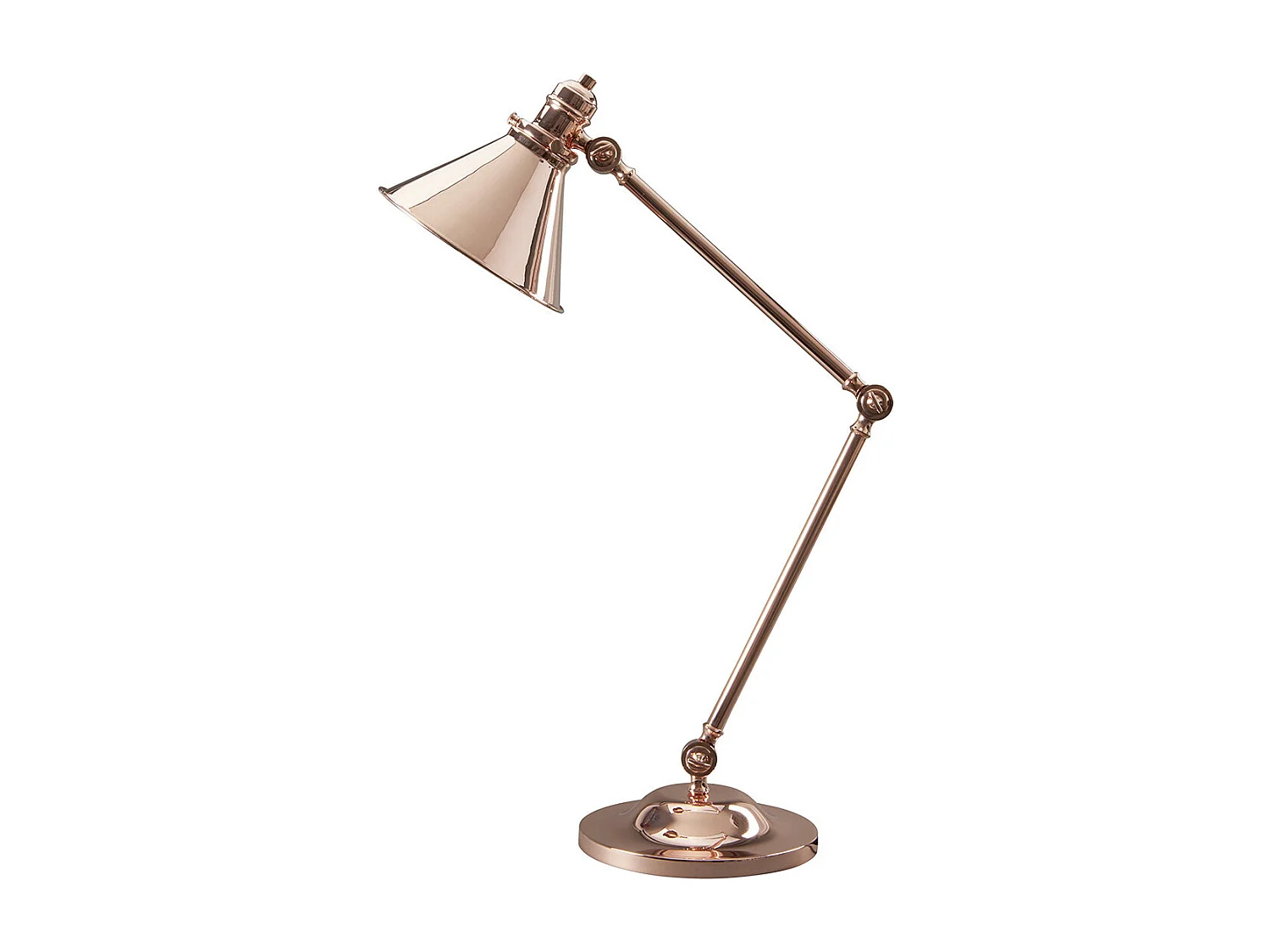 Elstead Provence - 1 Leuchttischlampe aus poliertem Kupfer, E27