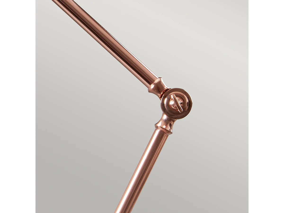 Elstead Provence - 1 Leuchttischlampe aus poliertem Kupfer, E27