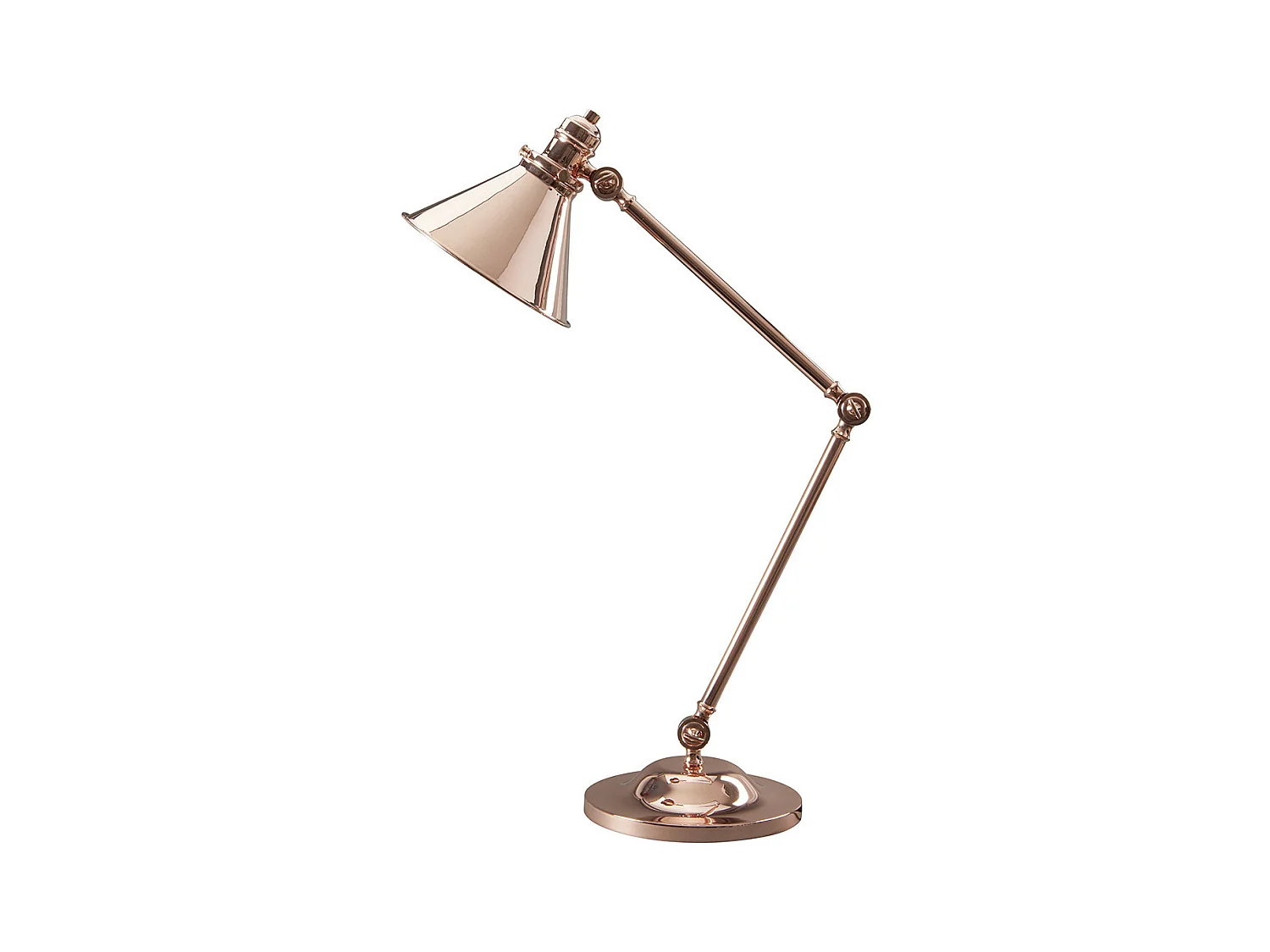 Elstead Provence - Lampada da tavolo 1 luce rame lucido, attacco E27