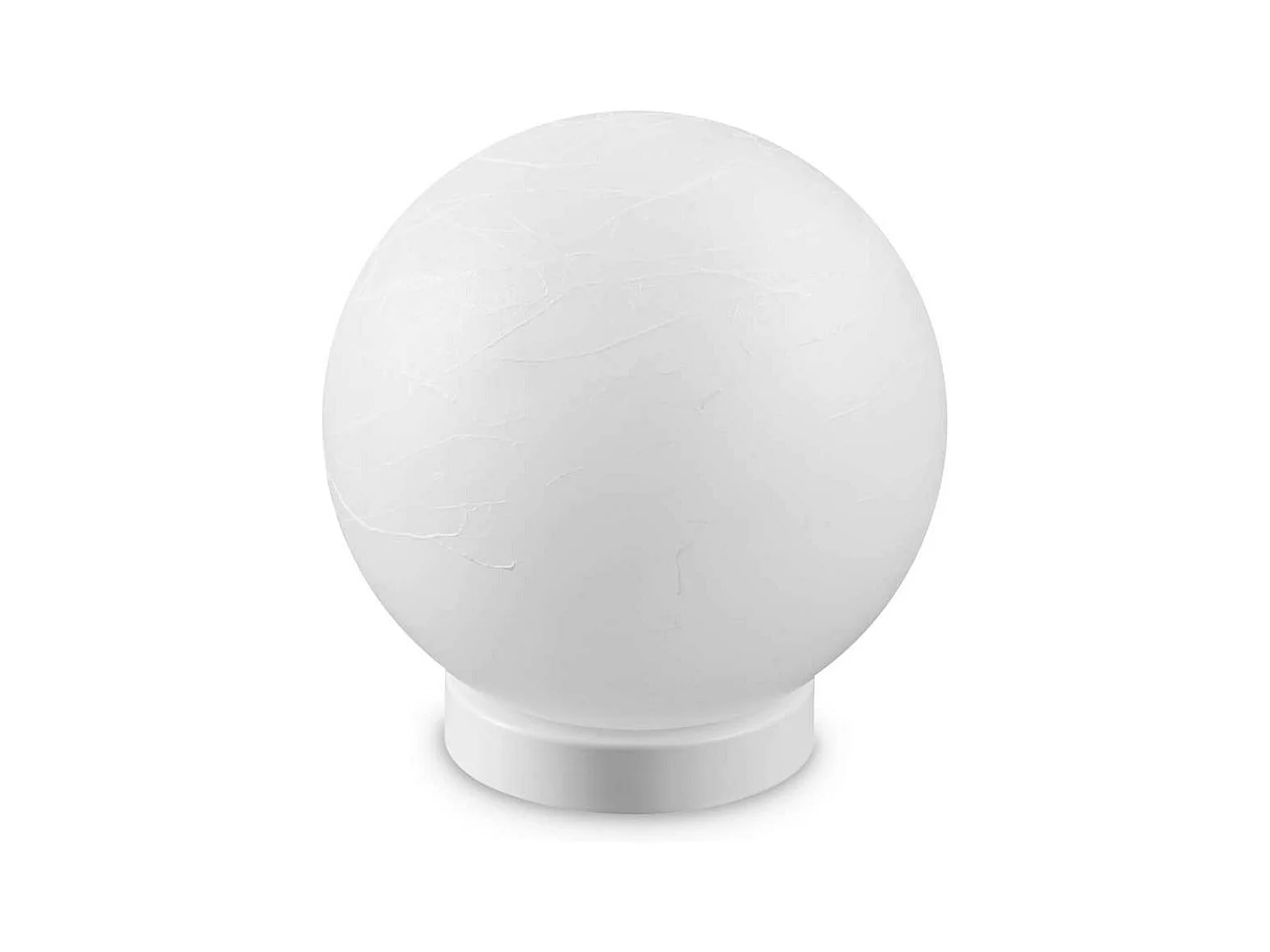 Ideal Lux CARTA Globe Tischlampe Weiß 20cm