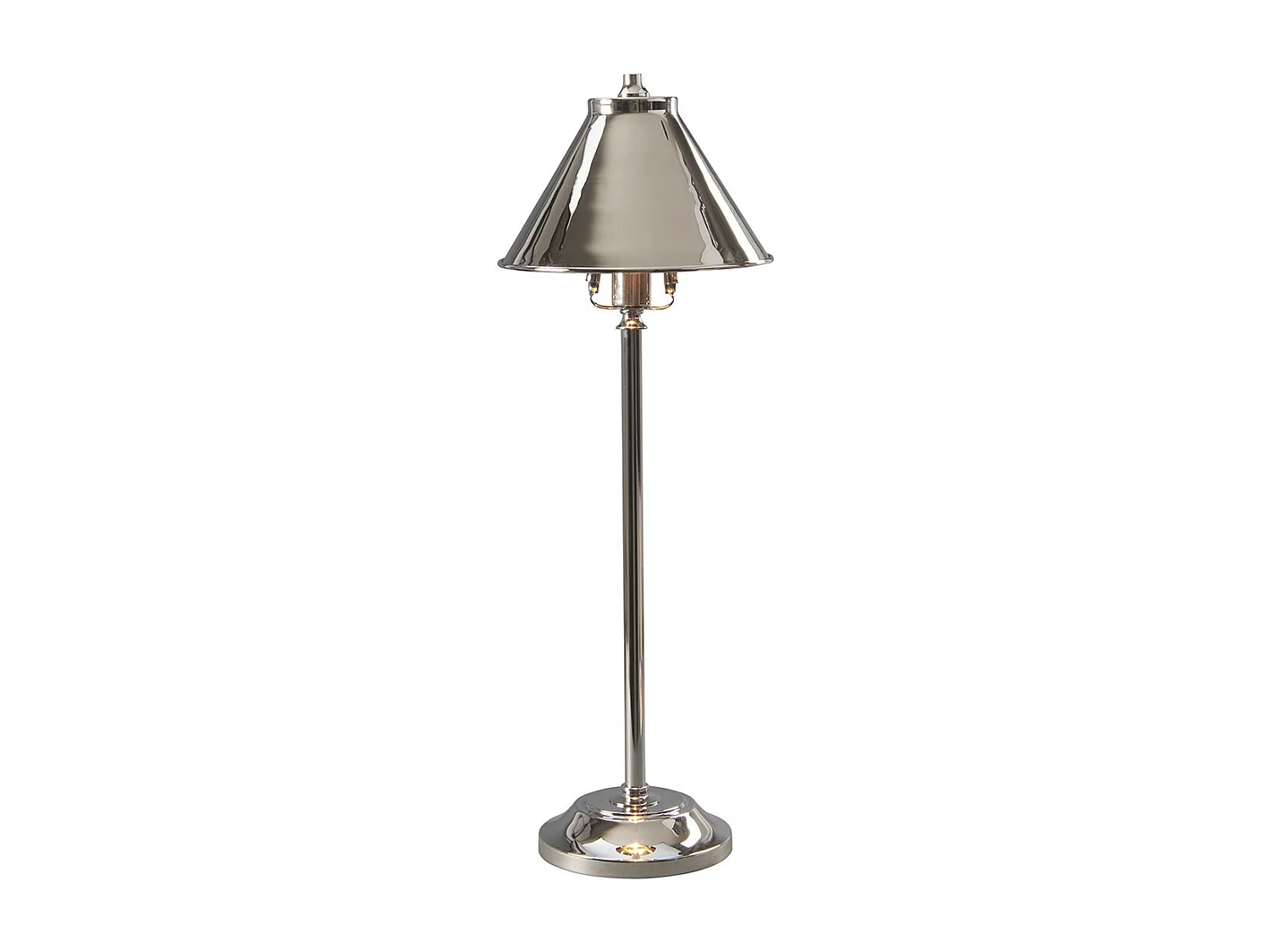 Elstead Provence Lampe de table à 1 lumière, nickel poli, E14
