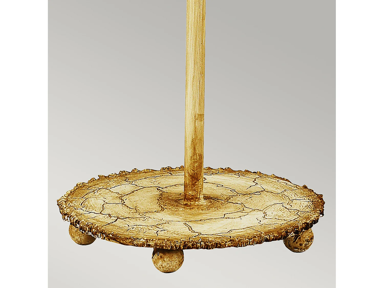 Elstead Trellis - 1 Leuchttischlampe Silber, Kitt, E27