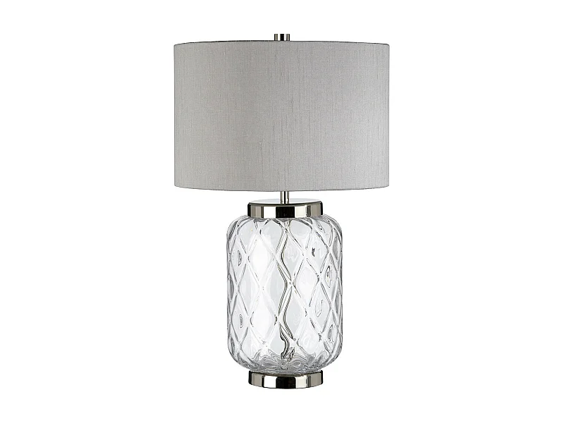 Sola Lampe de Table 1 Lumière Travail du Métal Nickel Poli