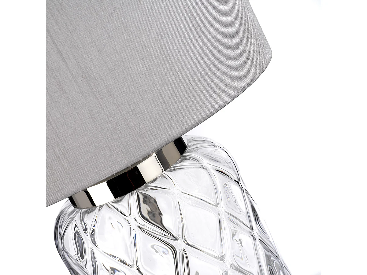 Sola 1 Licht Tischlampe Metallarbeiten Nickel poliert