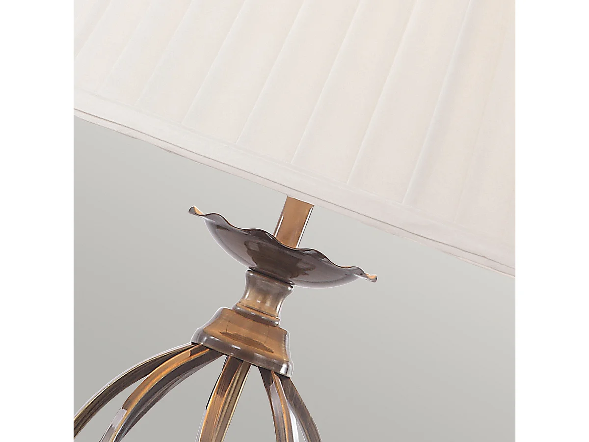 Elstead Artisan 1 lampe de table lumineuse en laiton vieilli, E27