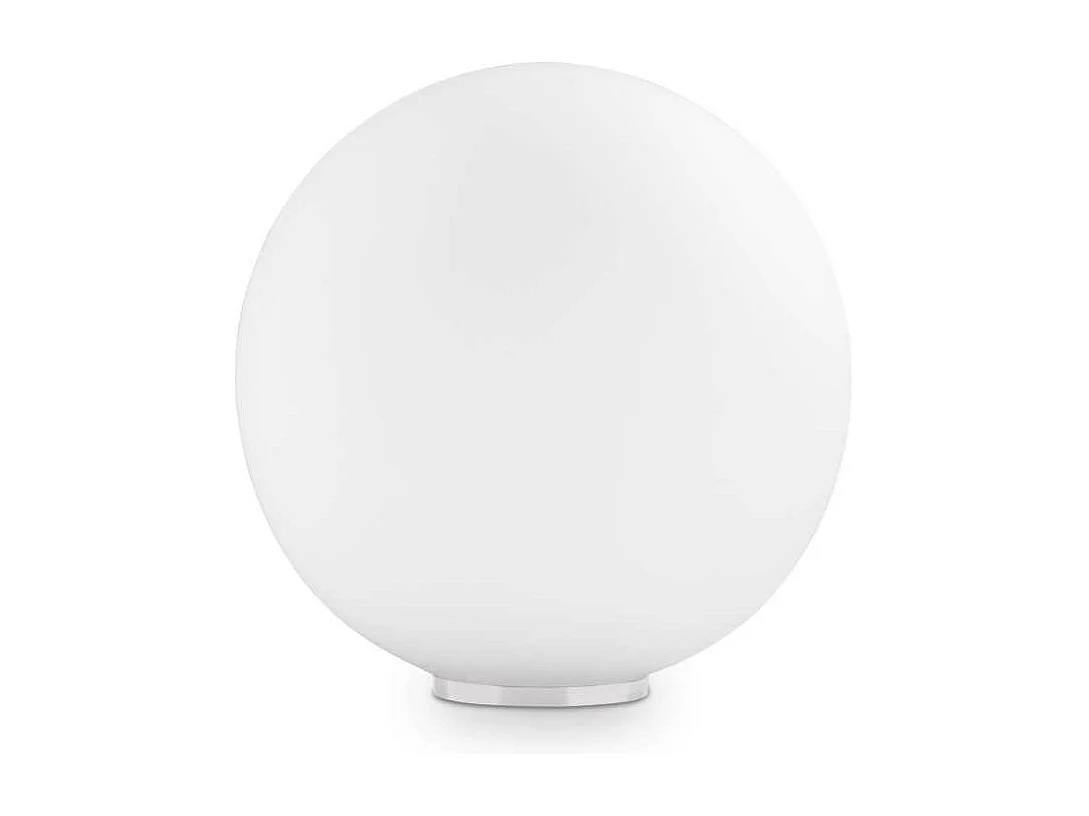 Ideal Lux MAPA BIANCO Globe Tischlampe Weiß