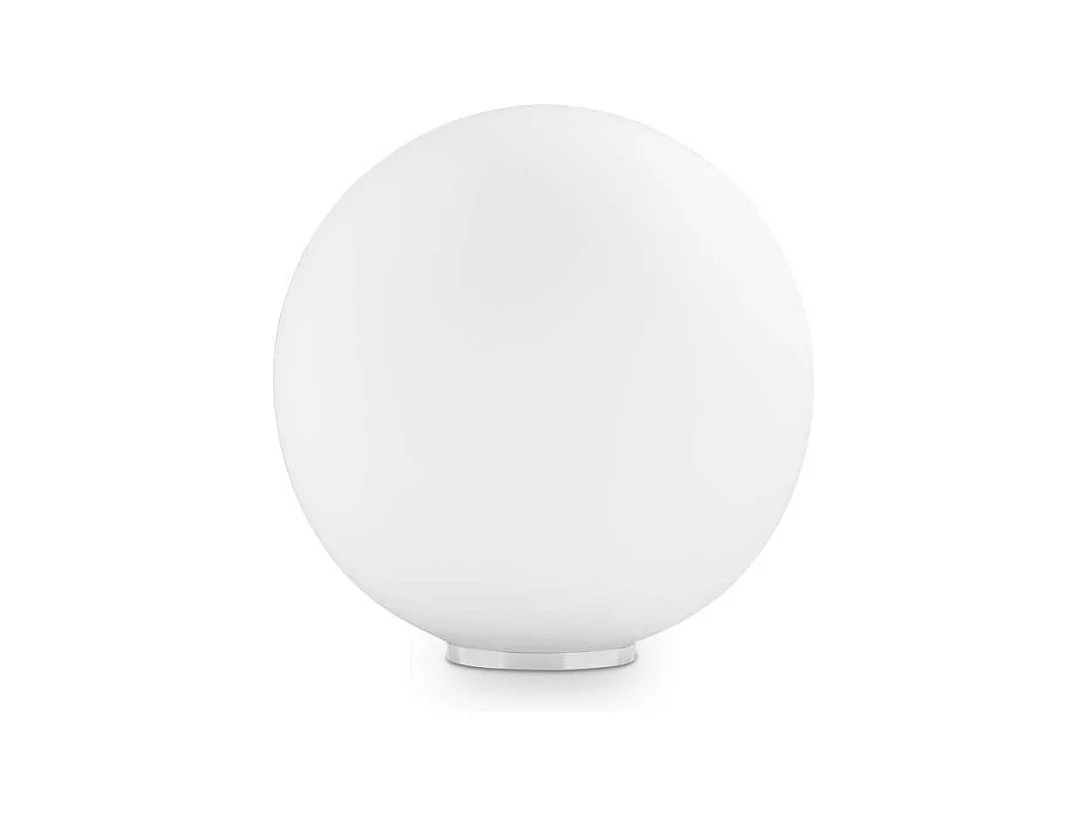 Ideal Lux MAPA BIANCO Lampe de Table Globe Blanc