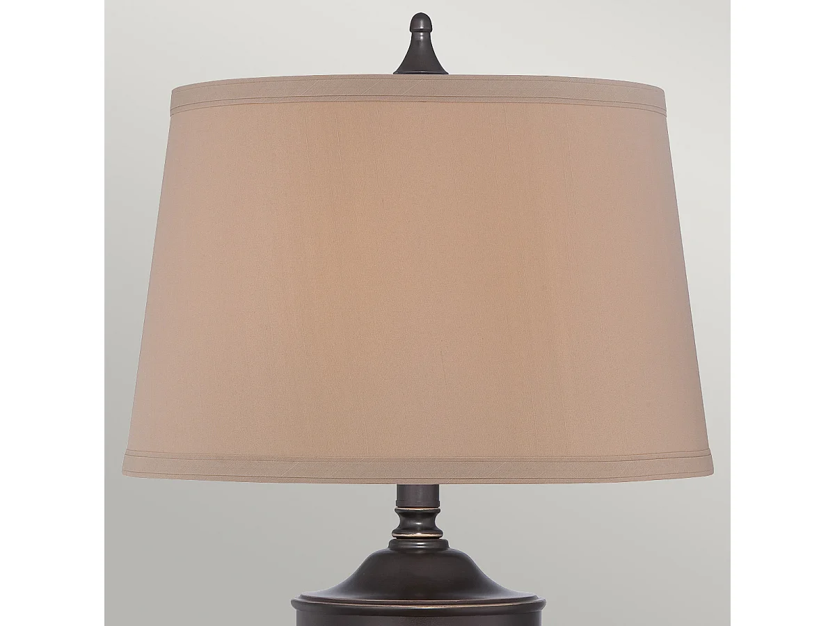 Elstead Dennison 1 ljus bordslampa palladisk brons, E27