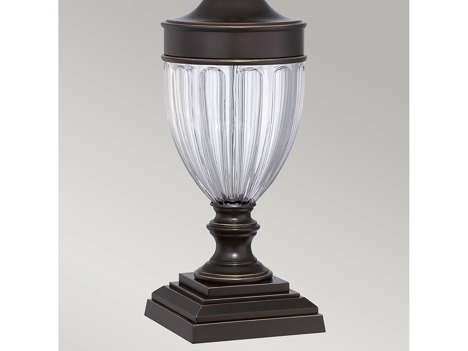Elstead Dennison 1 ljus bordslampa palladisk brons, E27