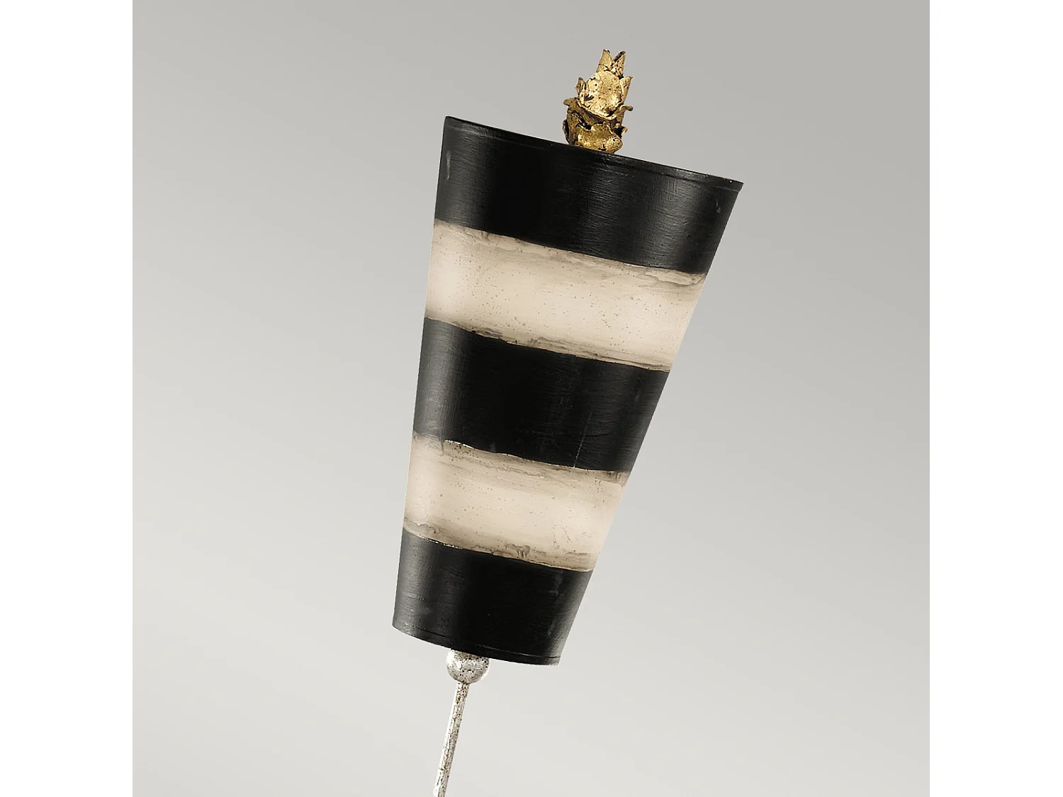 Elstead Peony 1 ljus Bordslampa Svart, Taupe, E27