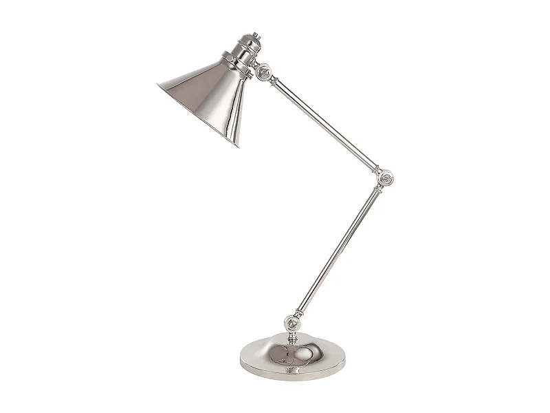 Elstead Provence - Lampada da tavolo 1 luce nichel lucido, E27