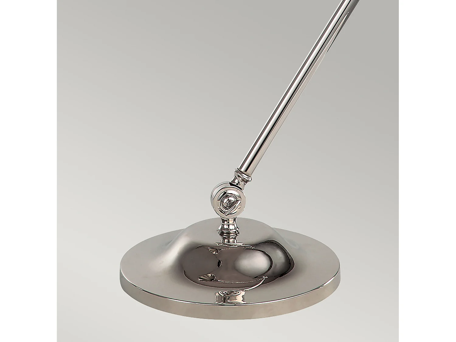 Elstead Provence - 1 Leuchttischlampe aus poliertem Nickel, E27