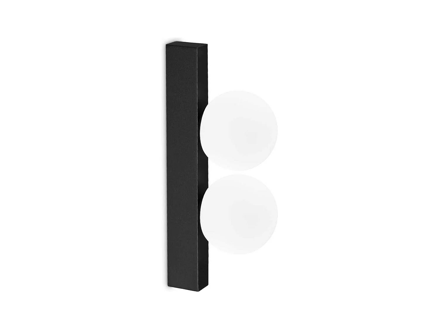 Ideal Lux PING PONG Aplique 2 Luces Negro 500Lm 3000K