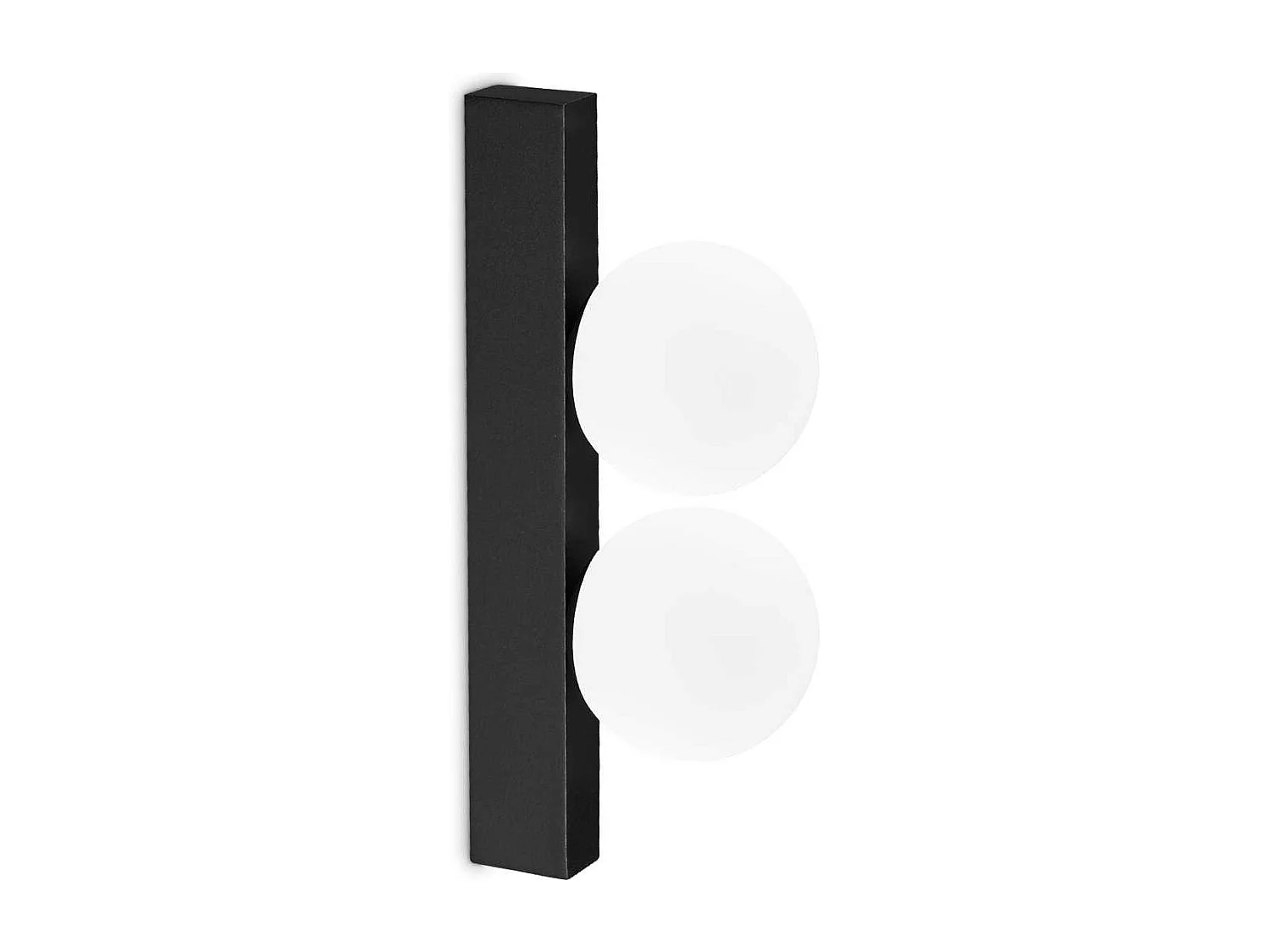 Ideal Lux PING PONG Lampada da Parete 2 Luci Nero 500Lm 3000K