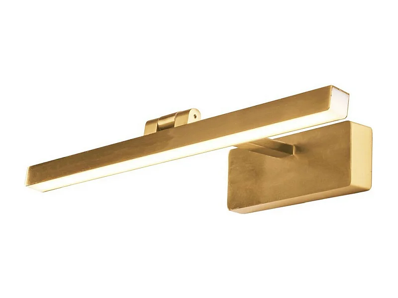 Searchlight Corfu Lámpara para cuadros de 40 cm, metal de latón satinado