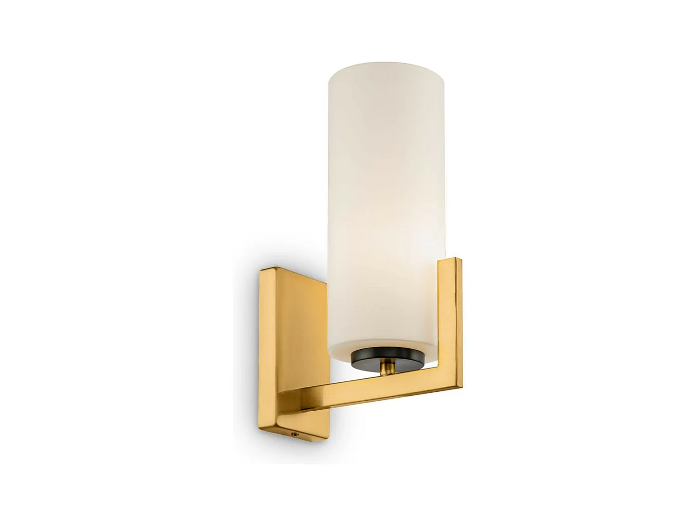 Maytoni Fortano Lampada da parete moderna in ottone Fortano con paralume in vetro