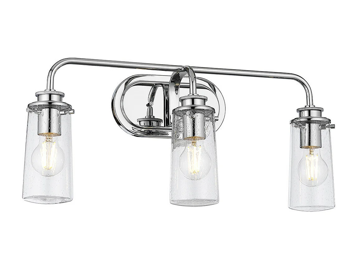 Braelyn Kichler 3-flammige Wandleuchte Chrom IP44