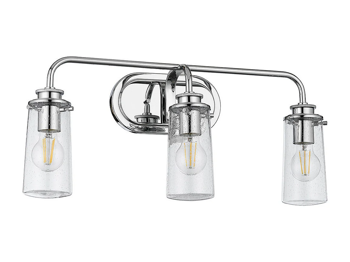 Braelyn Kichler 3-flammige Wandleuchte Chrom IP44