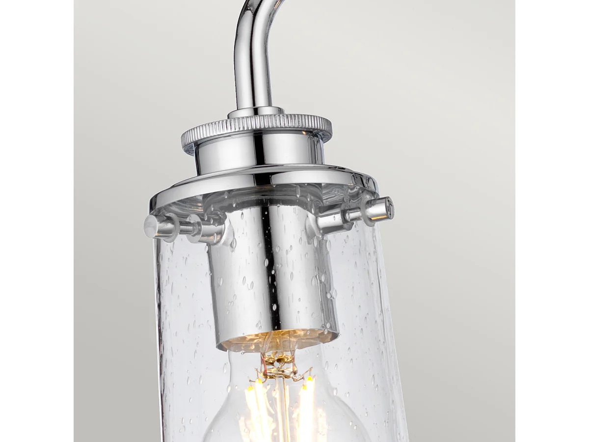 Braelyn Kichler 3-flammige Wandleuchte Chrom IP44