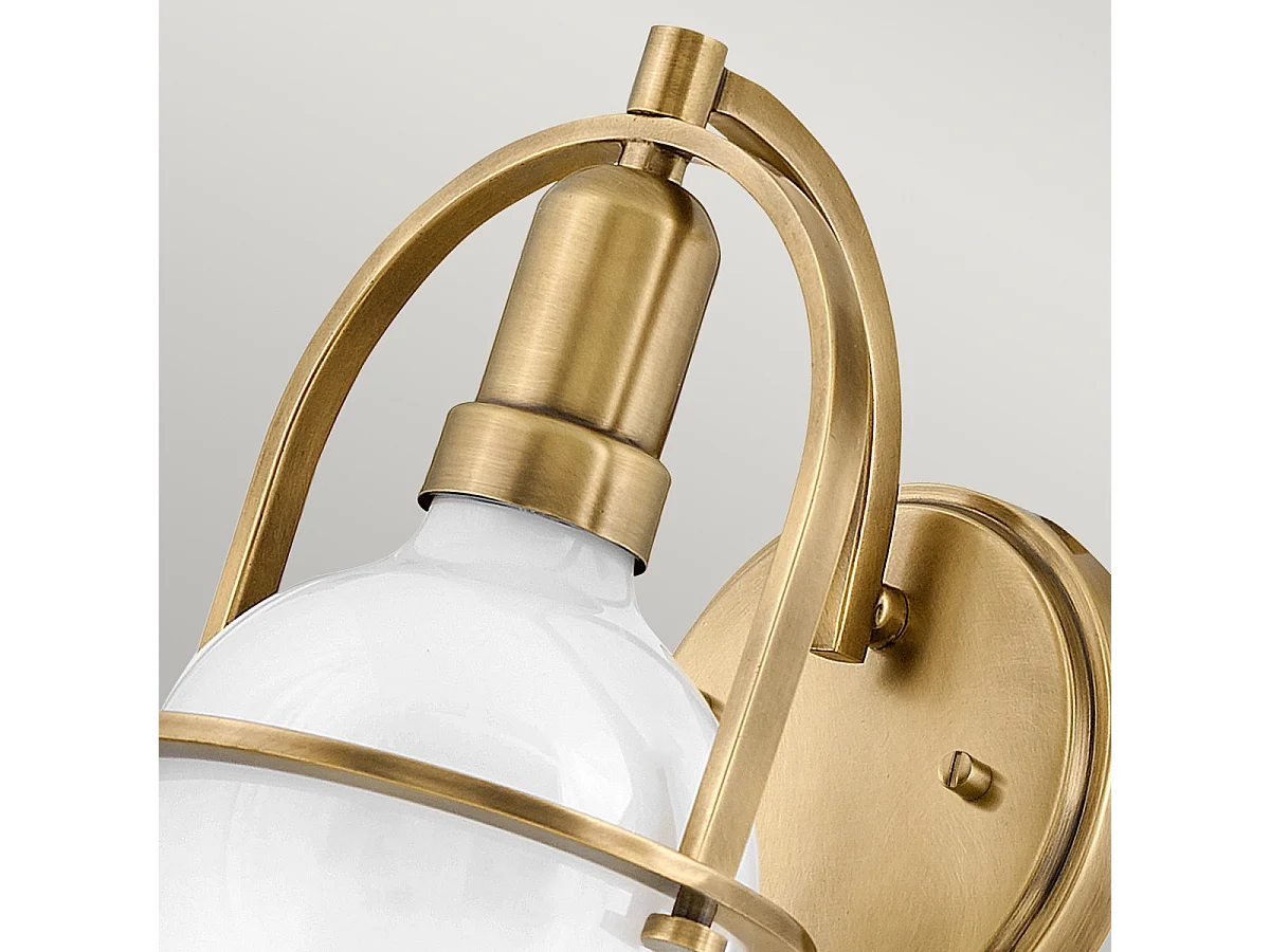 Elstead Hinkley Somerset Lampada da parete Heritage Ottone