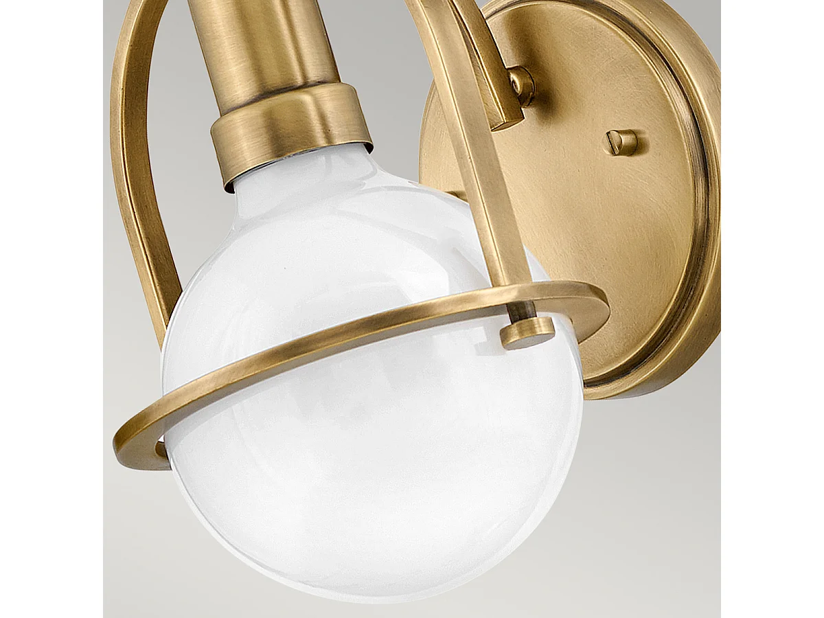 Elstead Hinkley Somerset Lampada da parete Heritage Ottone