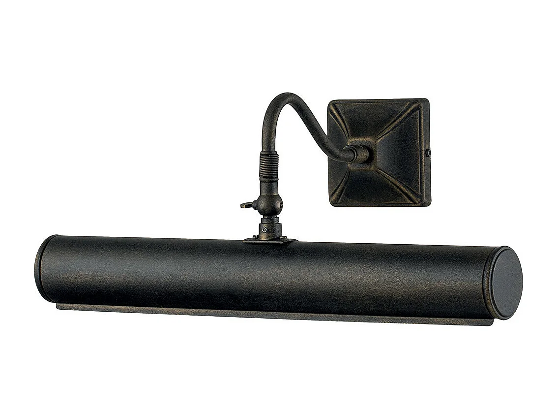 Elstead Picture Light 2 Ljus Stor bild Vägglampa Svart, Guld, E14