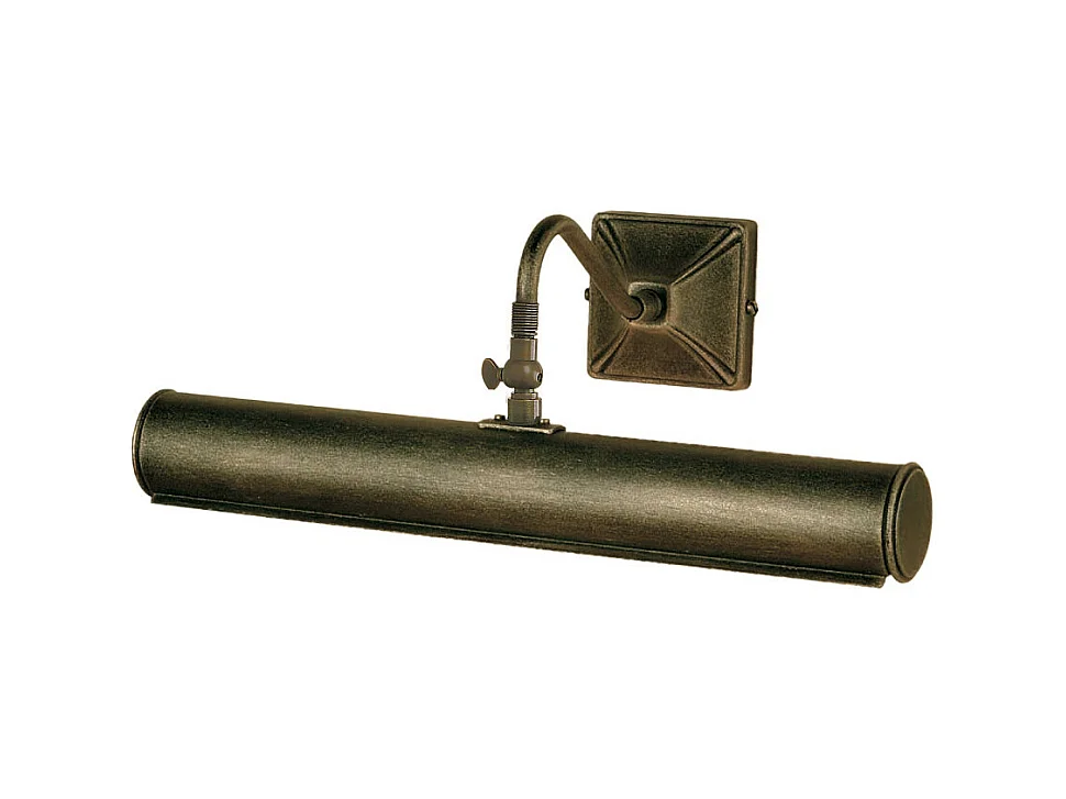 Elstead Picture Light Grande applique murale à 2 ampoules, noir, or, E14