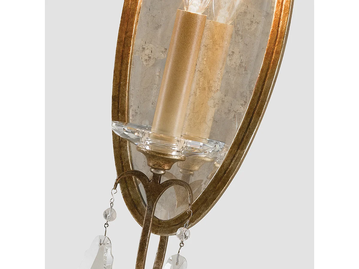 Elstead Valentina 1 ljus inomhusljus väggljus brons, E14