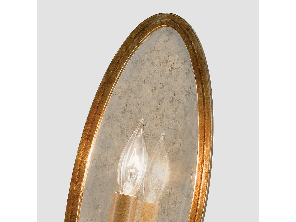 Elstead Valentina - 1 Licht Innenkerze Wandleuchte Bronze, E14